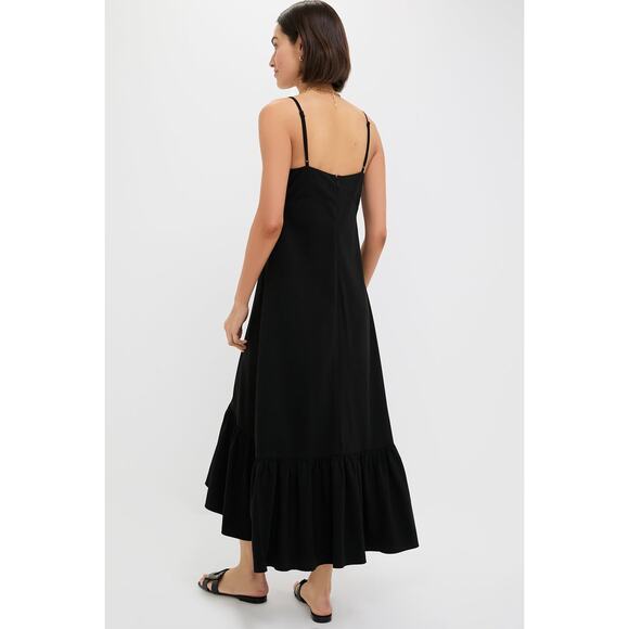 POMANDER PLACE Black Maribe Dress Size M NWT Retail $148 Tuckernuck - Picture 2 of 8